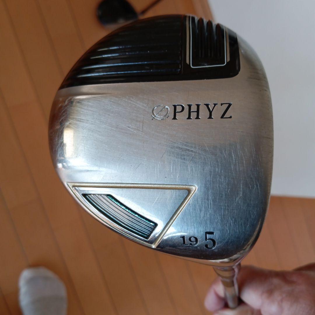 ブリヂストンPHYZ ドライバー、フェアウェイウッド3番5番　3本セット