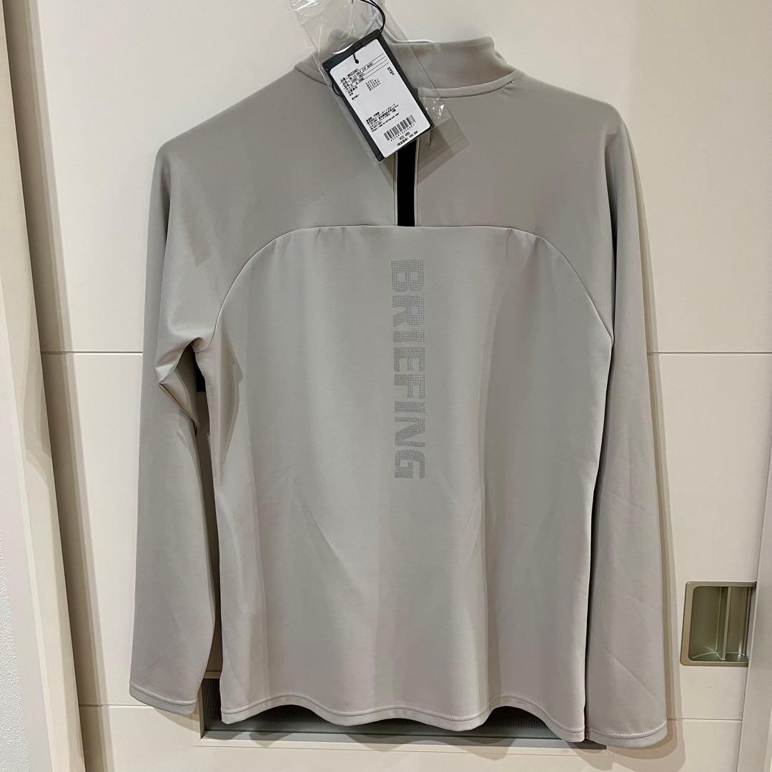 BRIEFING 長袖 ハーフジップ ストレッチ ブリーフィング アウター M