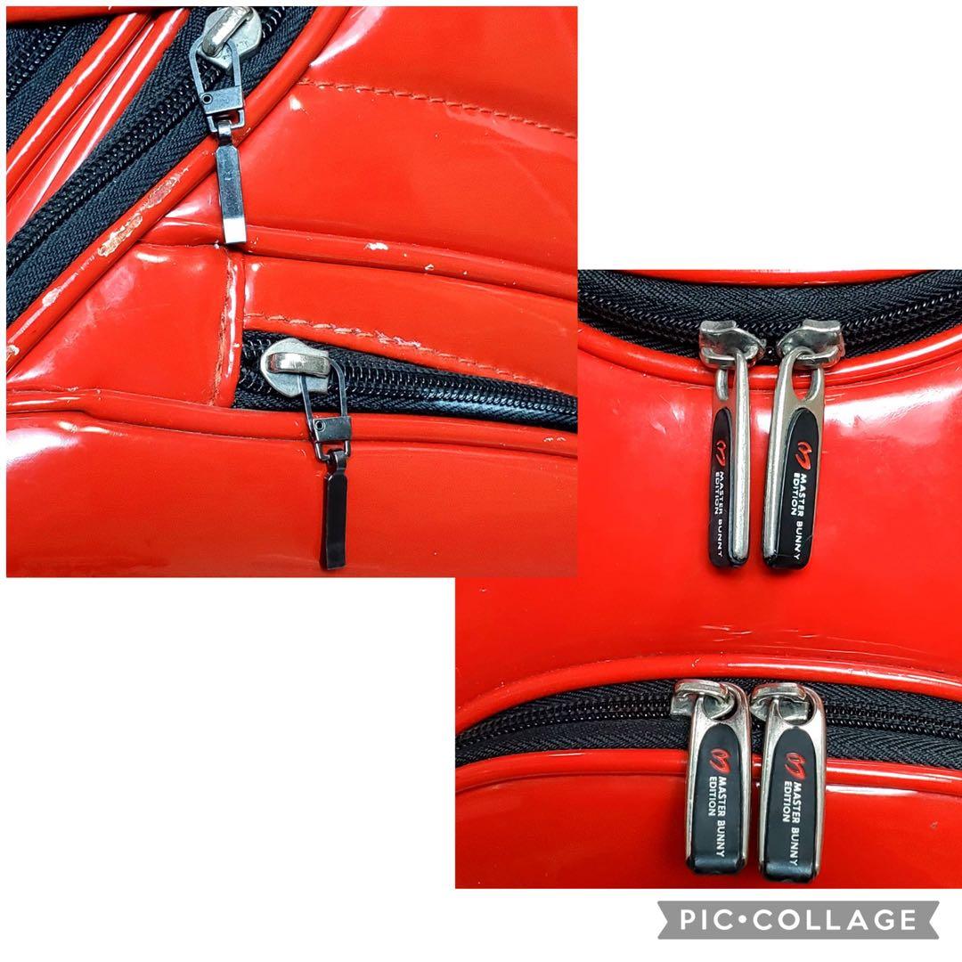 MASTER BUNNY EDITION キャディバッグ 赤 8.5型 5周年