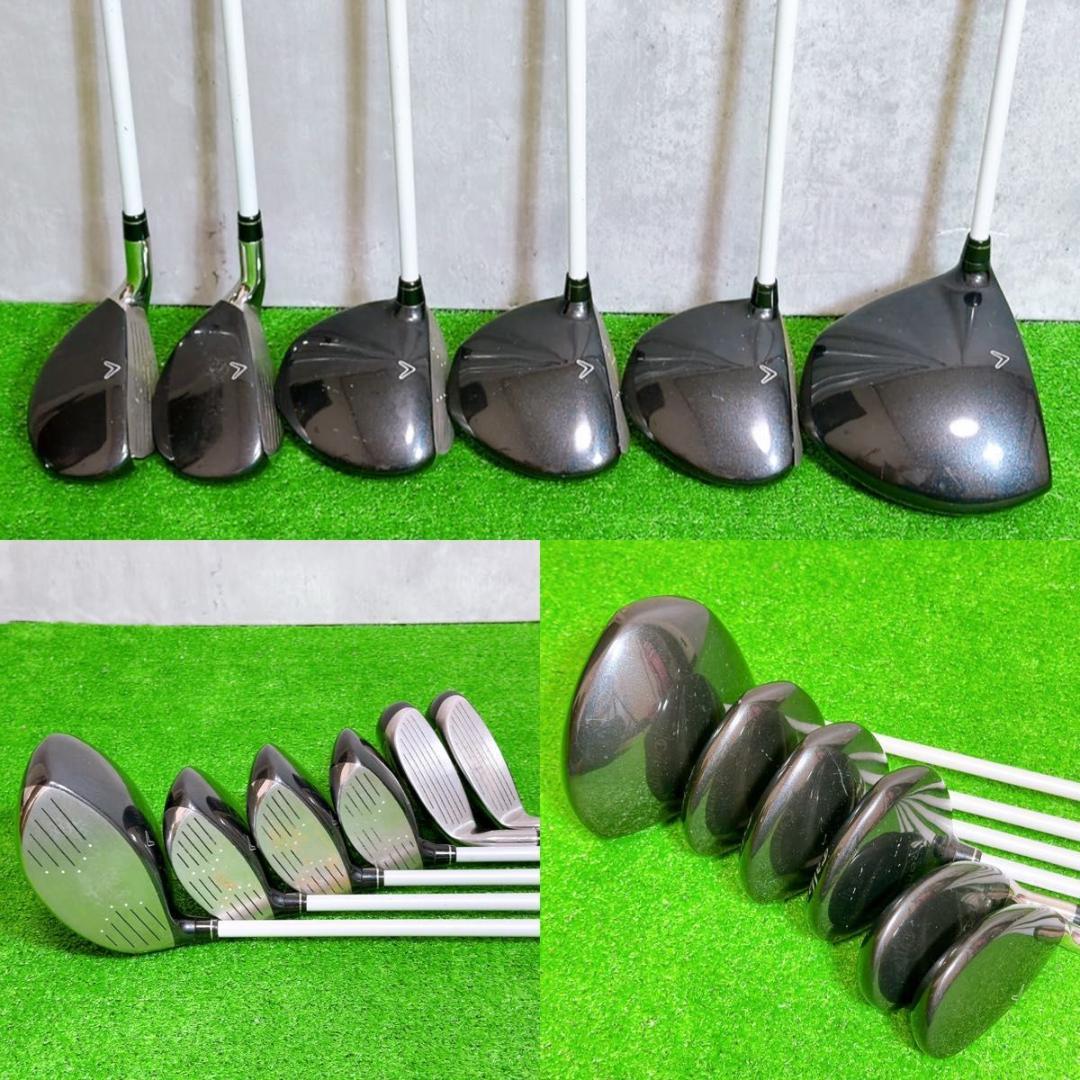 豪華13本! キャロウェイ ソレイル レディース　ゴルフセット 右 初心者　L