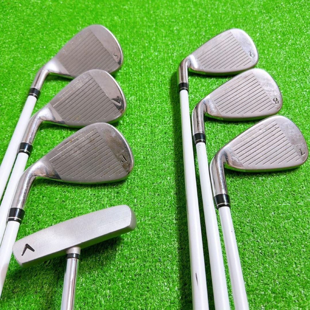 豪華13本! キャロウェイ ソレイル レディース　ゴルフセット 右 初心者　L