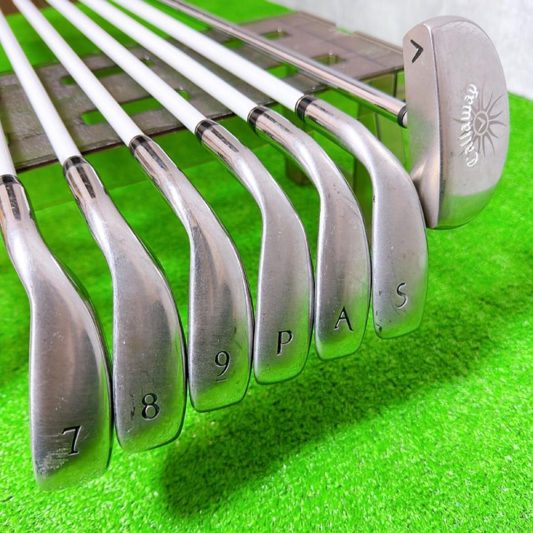 豪華13本! キャロウェイ ソレイル レディース　ゴルフセット 右 初心者　L