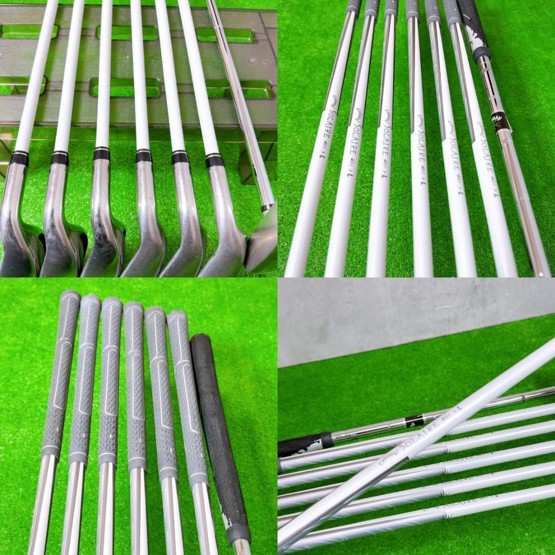 豪華13本! キャロウェイ ソレイル レディース　ゴルフセット 右 初心者　L