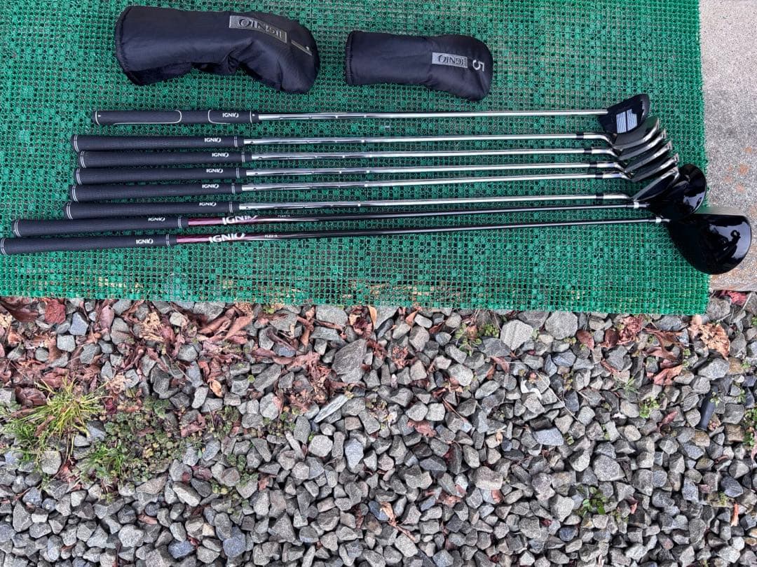 IGNIO クラブセット 1・5W 7I～9I・PW・SW(R)　PT