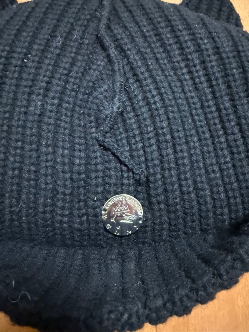 正規品　CHARLES JEFFRE LOVERBOY ニット帽　黒　値下げ可