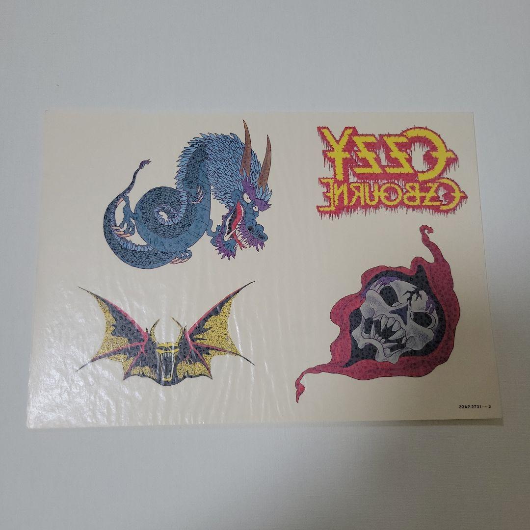 【付属品あり】オジー・オズボーン Bark at the Moon 月に吠える