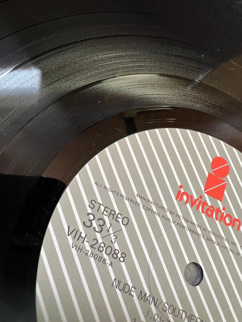 1982年サザンオールスターズ『NUDE MAN』LP 帯付VIH-28088