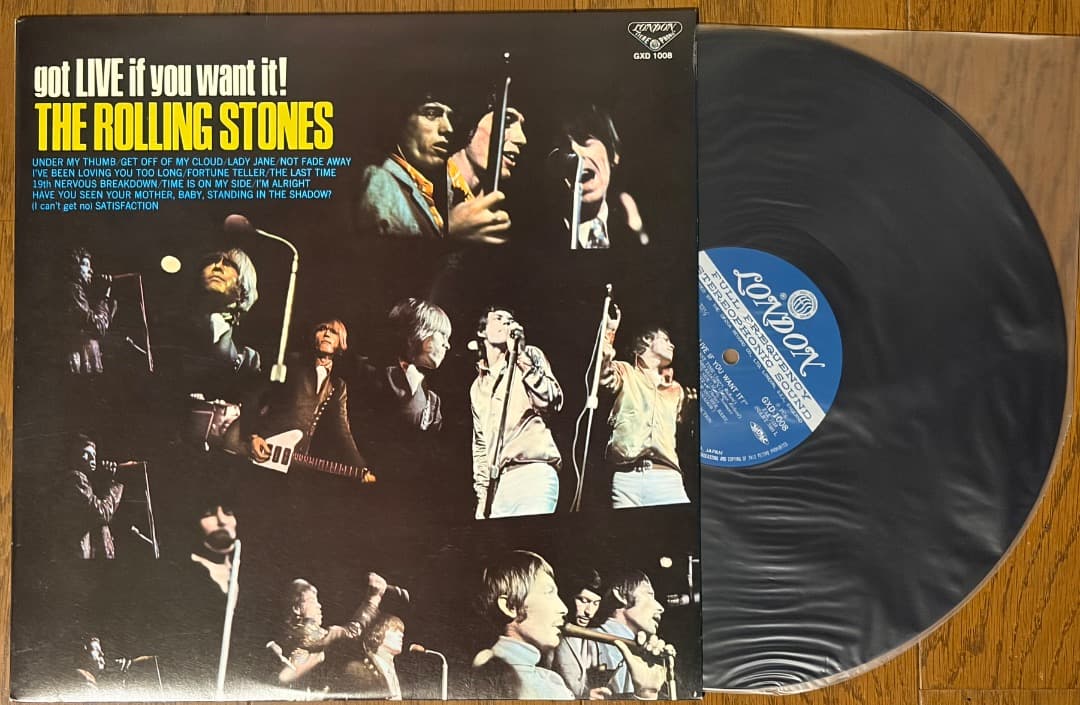 ローリング・ストーンズ LP5枚セット