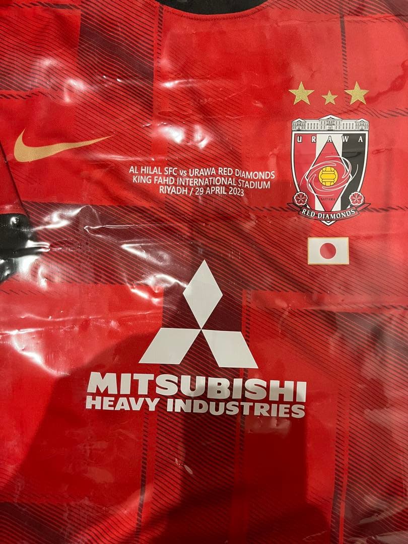 浦和レッズ 興梠慎三 #30 2022 ACL FINALユニフォーム タグ付き