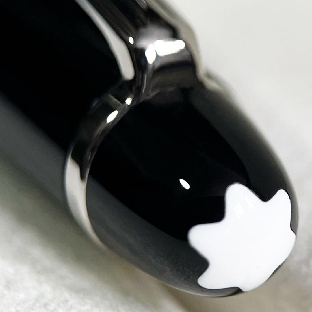 極美品 モンブラン マイスターシュテュック ミッドサイズ ボールペン プラチナ