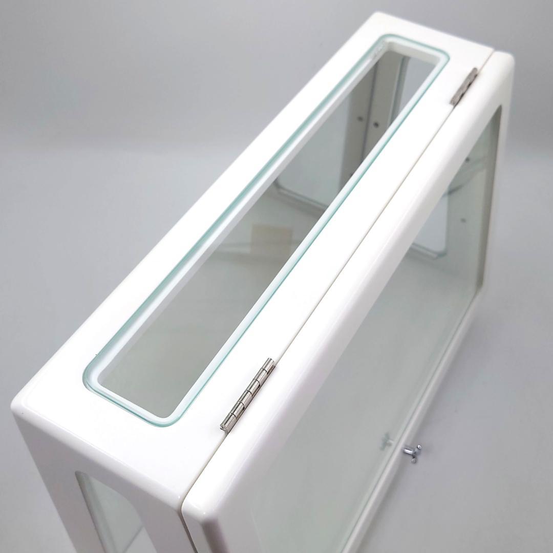 【未使用品?】 白井産業 ギャラリーケース コスミーナ CMN-2540G WH