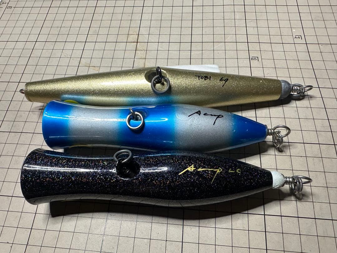 Hammer Head Aカップ& Top 69 トップウォーター用ルアーセット