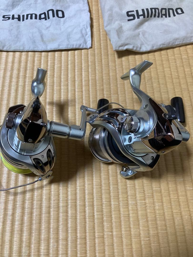 シマノパワーエアロ タイプ3号と5号