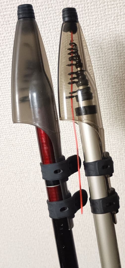 リョービエクシマ大潮XS3号5.3m&ダイワAWザ磯4号5.3mカゴ改造竿