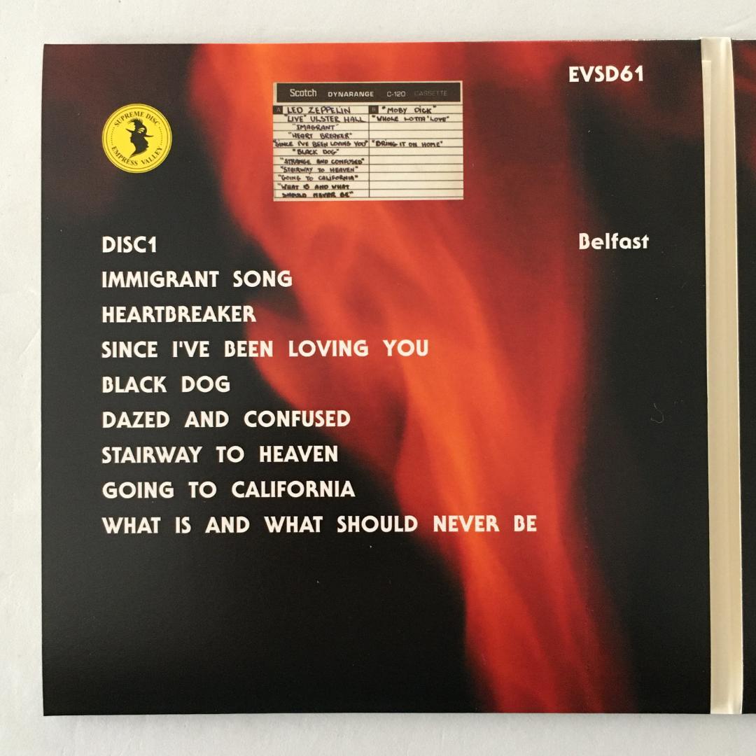 s*u様 限定300セットLed Zeppelin Black Velvet 3