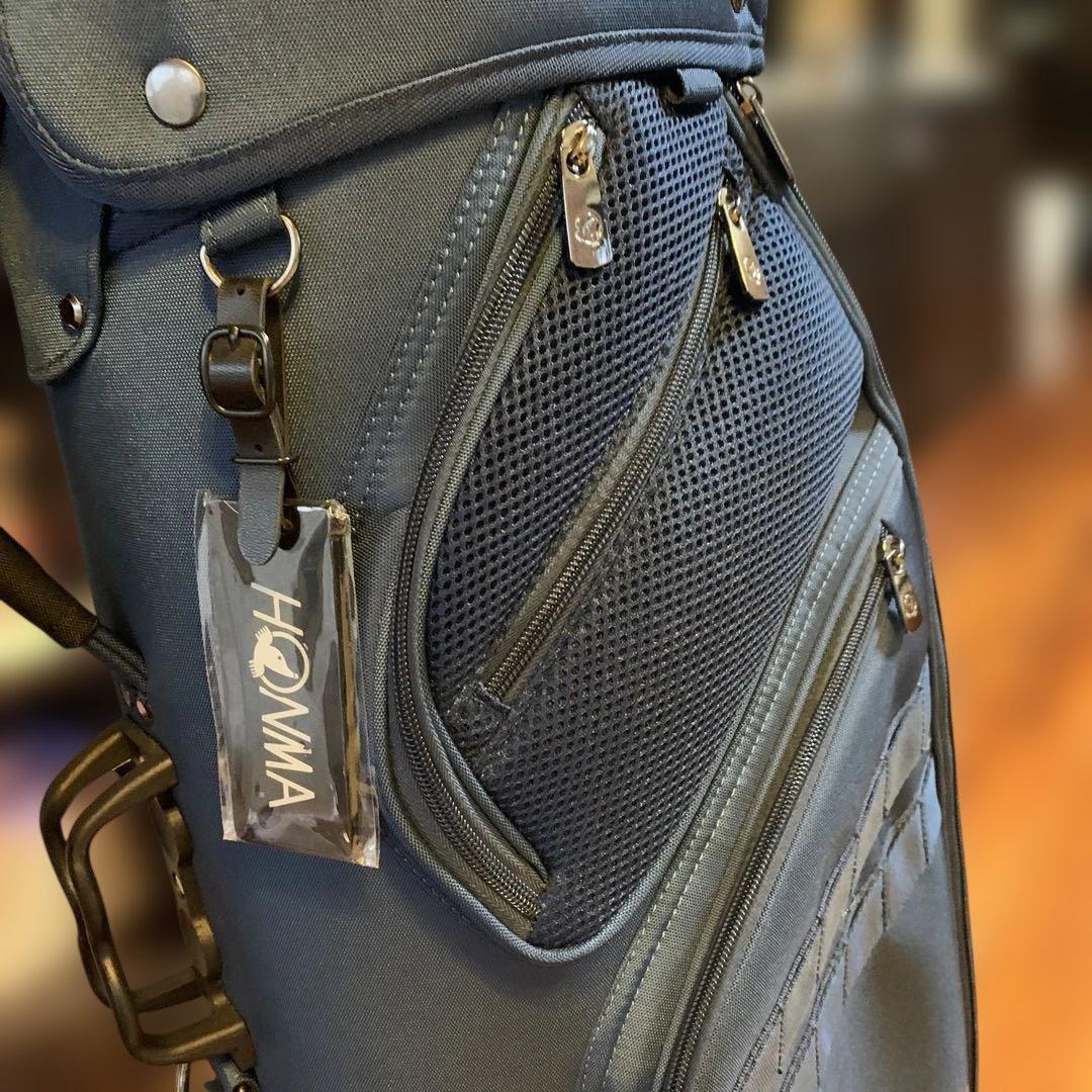 極美品HONMA ネイビー ゴルフバッグ