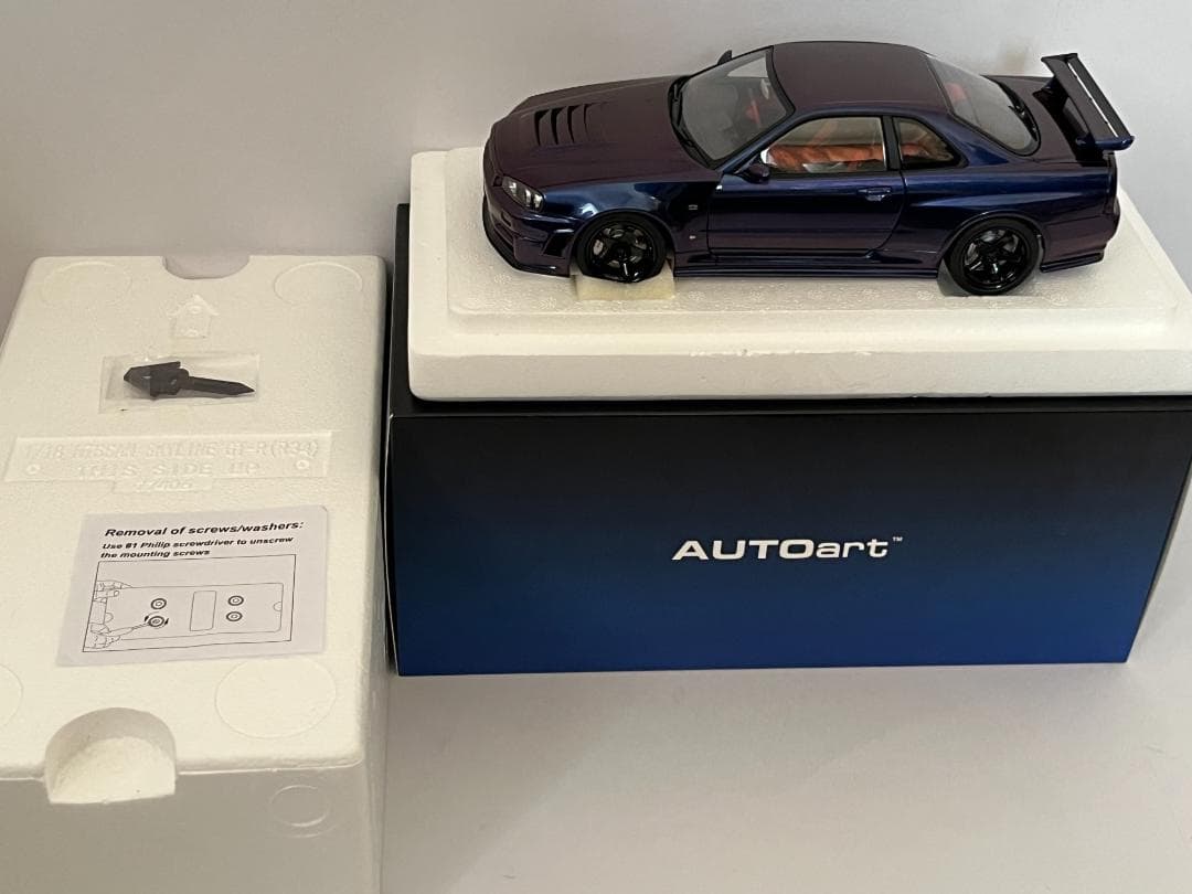 オートアート 1/18 77464 NISMO R34 GT-R Z-tune
