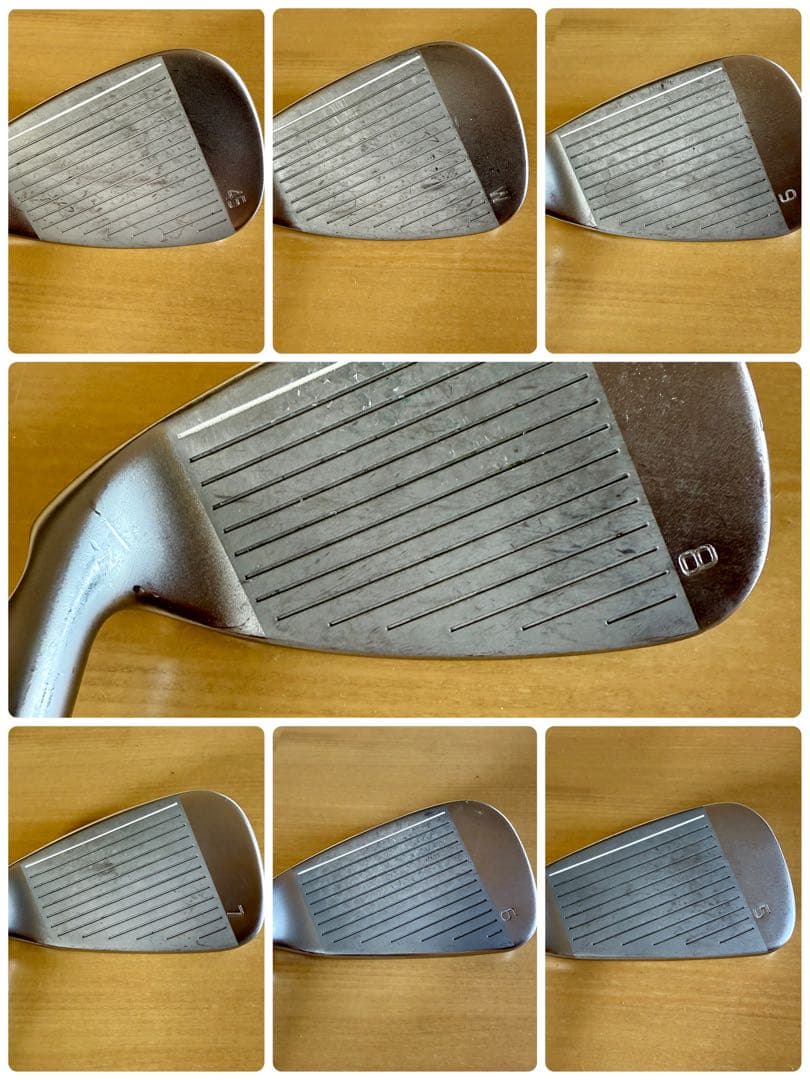 美品！PING G430 アイアンセット5-P、45° 7本 希少グリーンドット