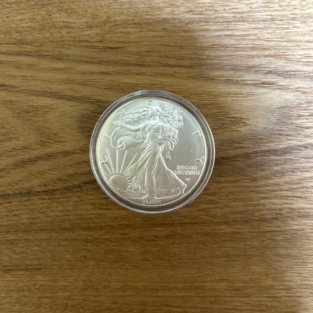 銀　2022 アメリカ　ウォーキングリバティイーグル