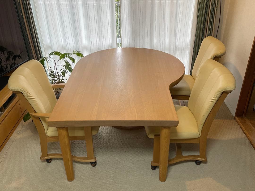 【sava】ナガノインテリアダイニングテーブル