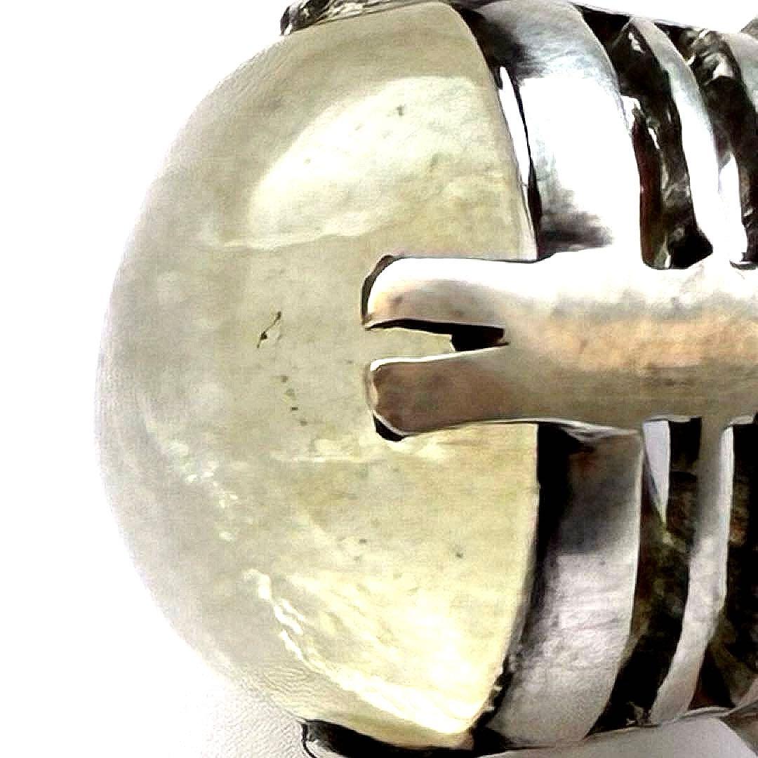 13号 大粒ムーンストーン SV925リング 11g ヴィンテージ 存在感抜群