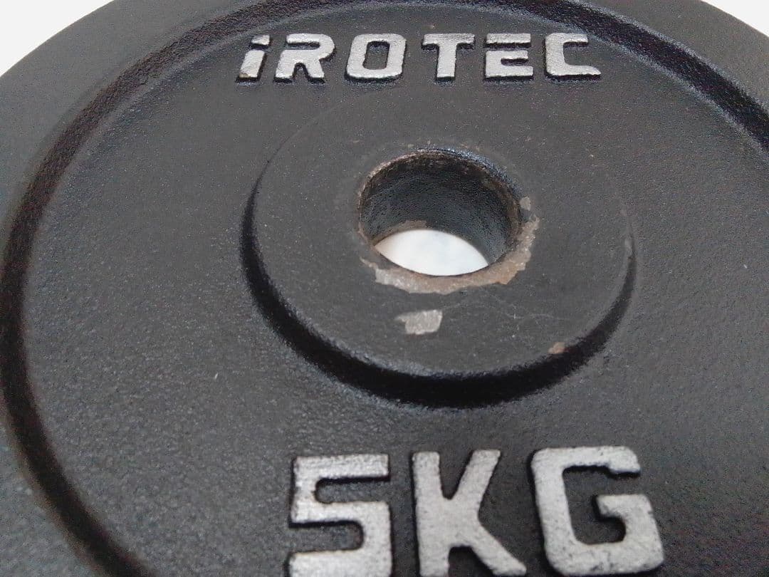 Y*a様 アイロテック iROTEC ダンベル 5kg×4枚 計20kg 28m