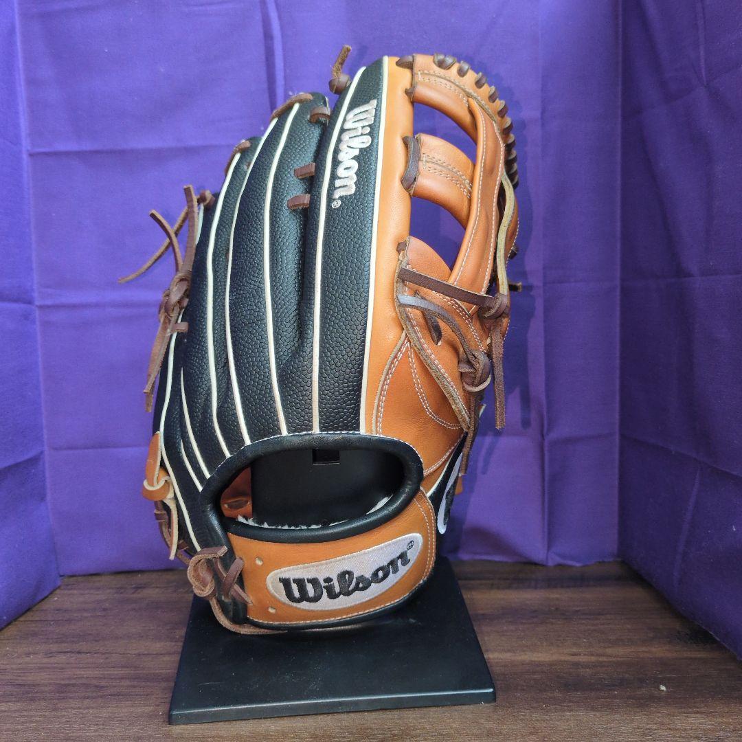 ウィルソン　外野用　99型　ワナビーヒーロー　芯改良　ほぼ未使用　大谷カラー
