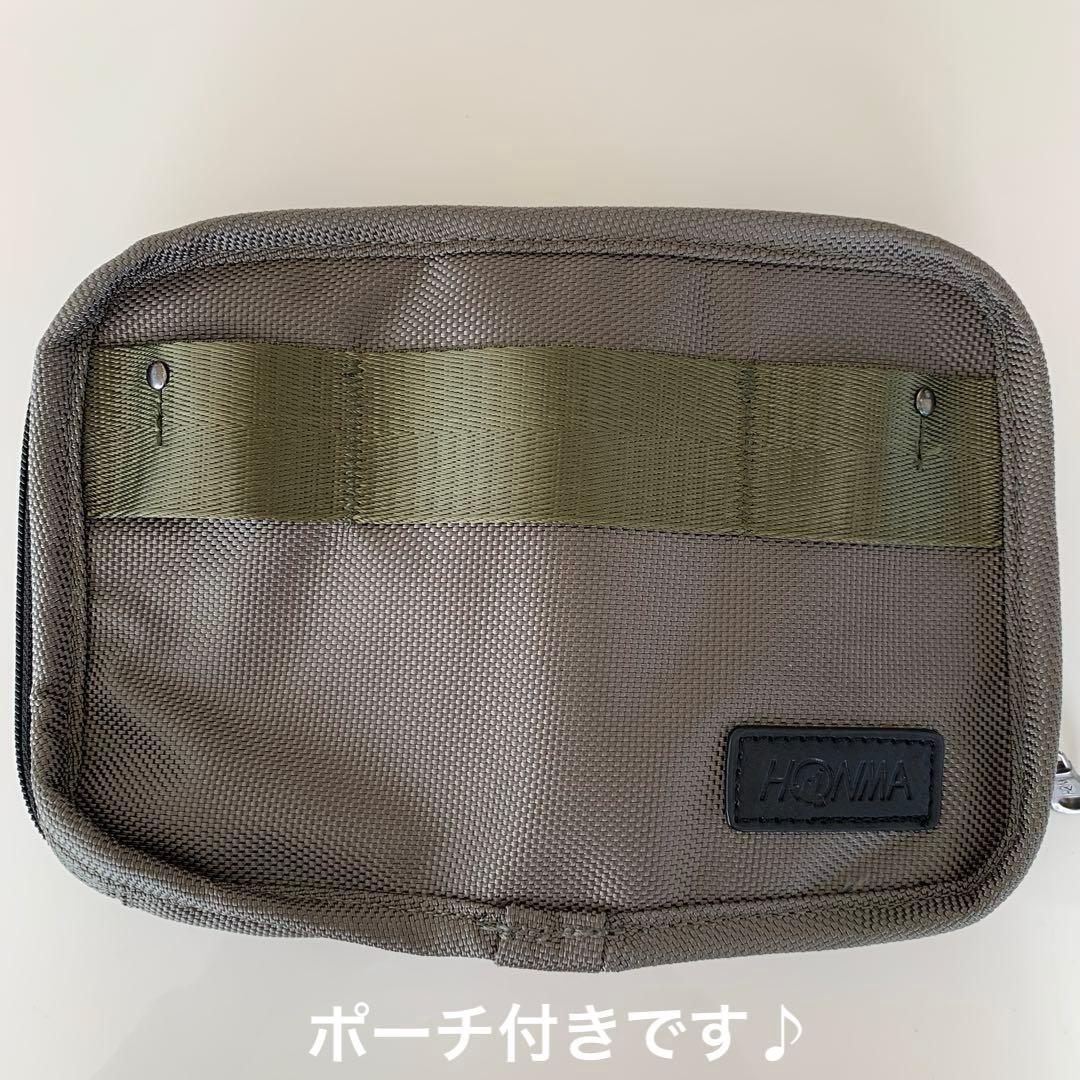 超美品　HONMA　本間ゴルフ　大容量　ゴルフバッグ　ポーチ付　シューズポケット