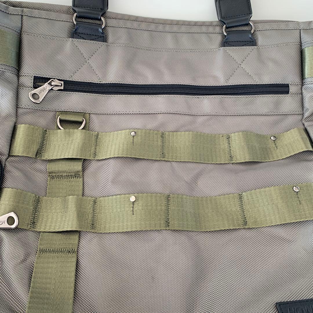 超美品　HONMA　本間ゴルフ　大容量　ゴルフバッグ　ポーチ付　シューズポケット