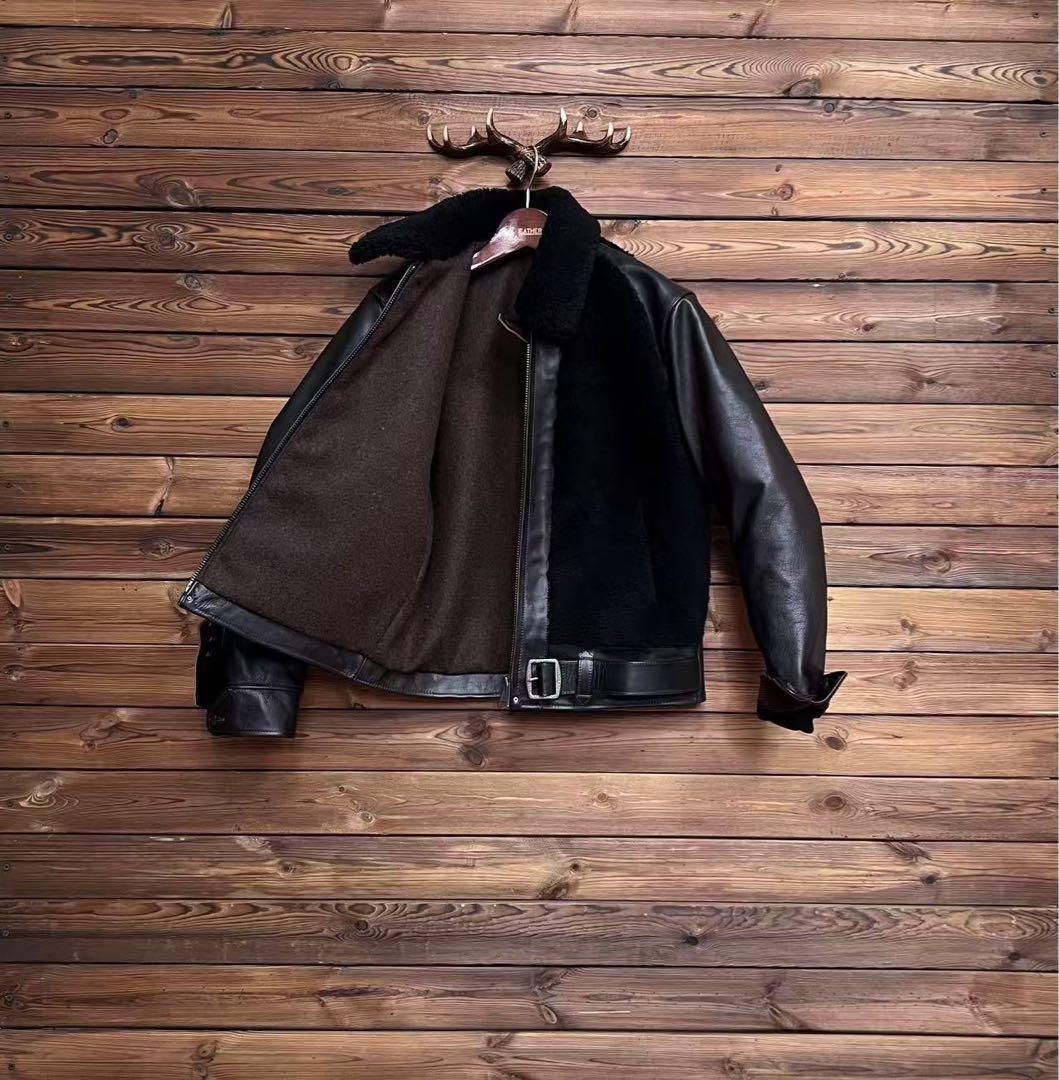 在庫処分　熊ジャン　グリズリージャケット　ライダースジャケット　熊ジャン　XL