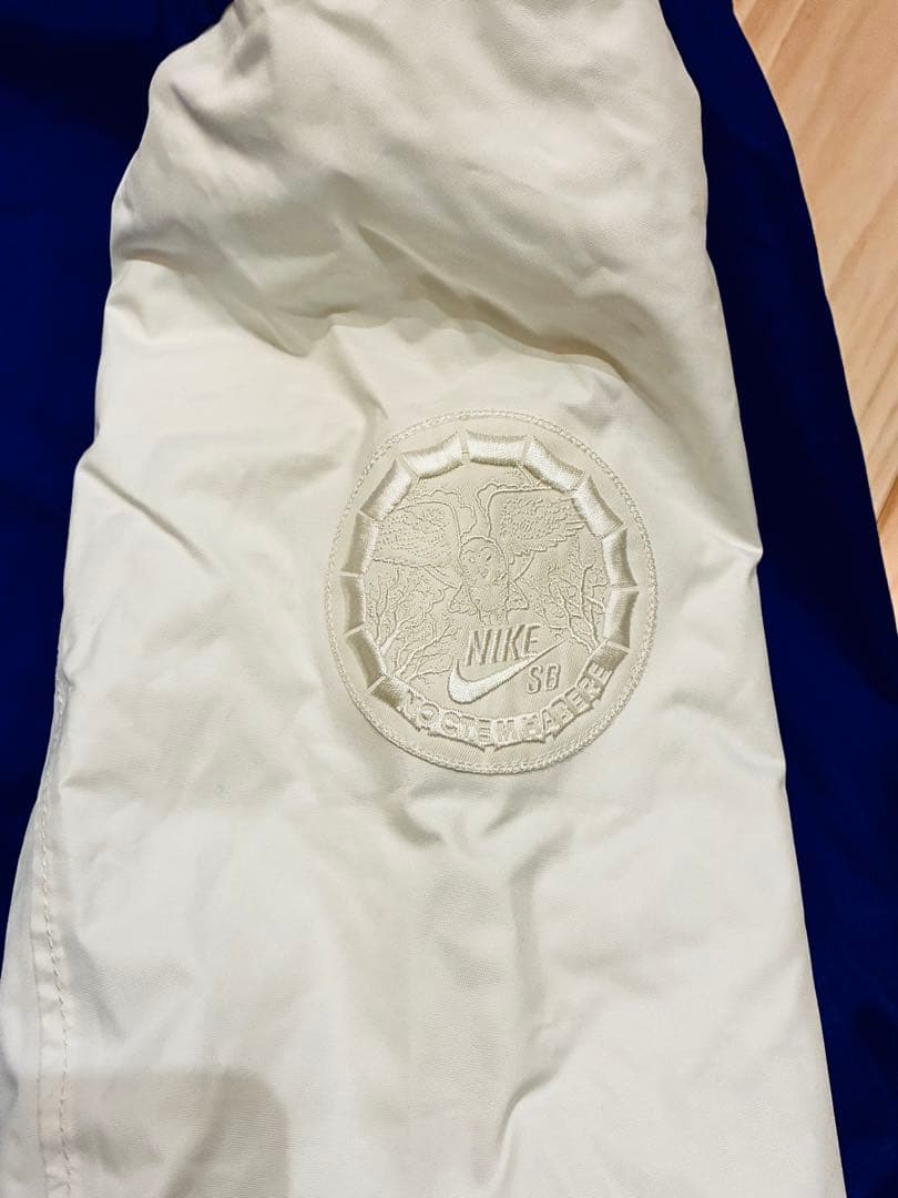 新品未使用　ナイキ　Nike SB S-P-CH ネイビー/ホワイトジャケット