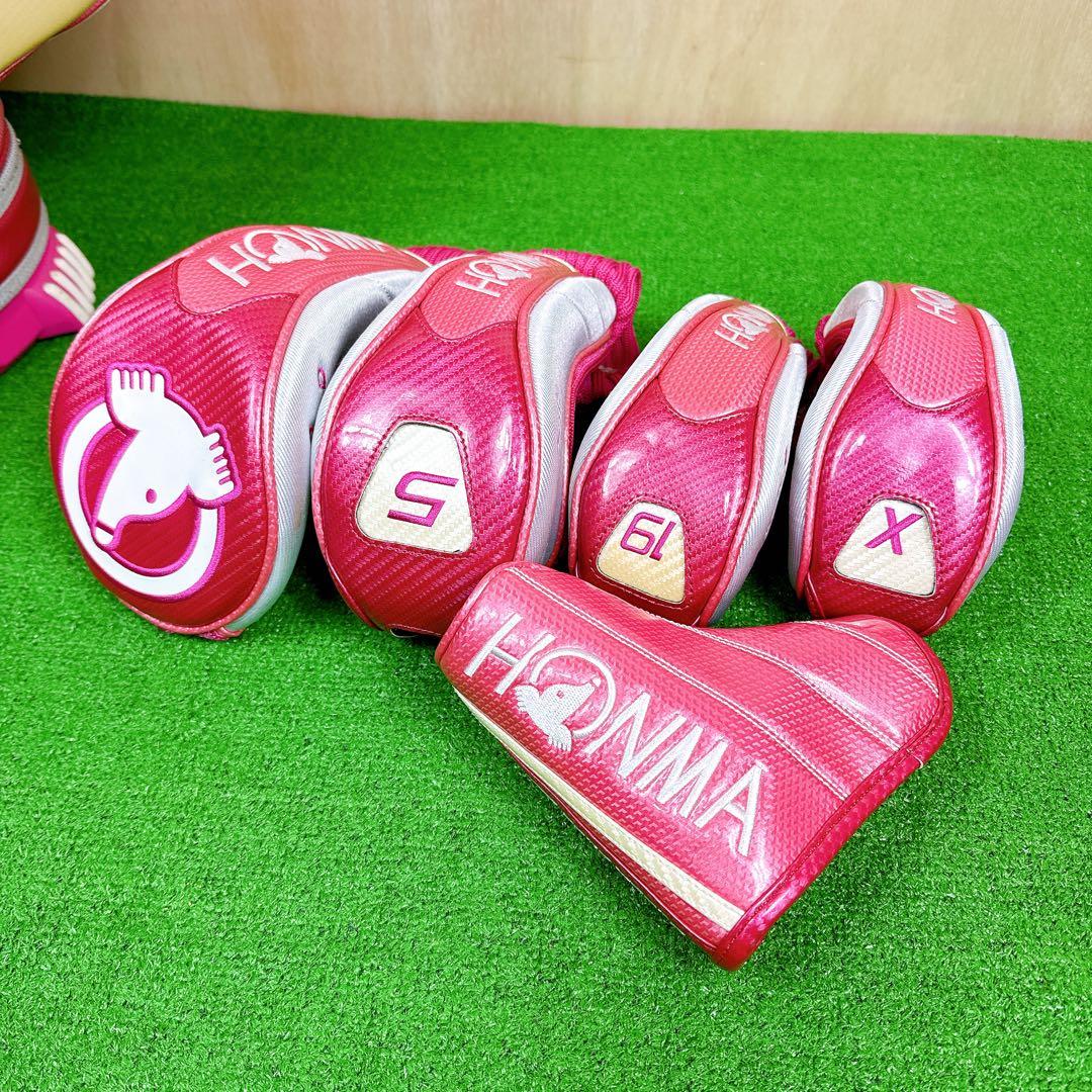 HONMA キャディバッグ イ・ボミ 限定カラー ヘッドカバー付き 限定150本