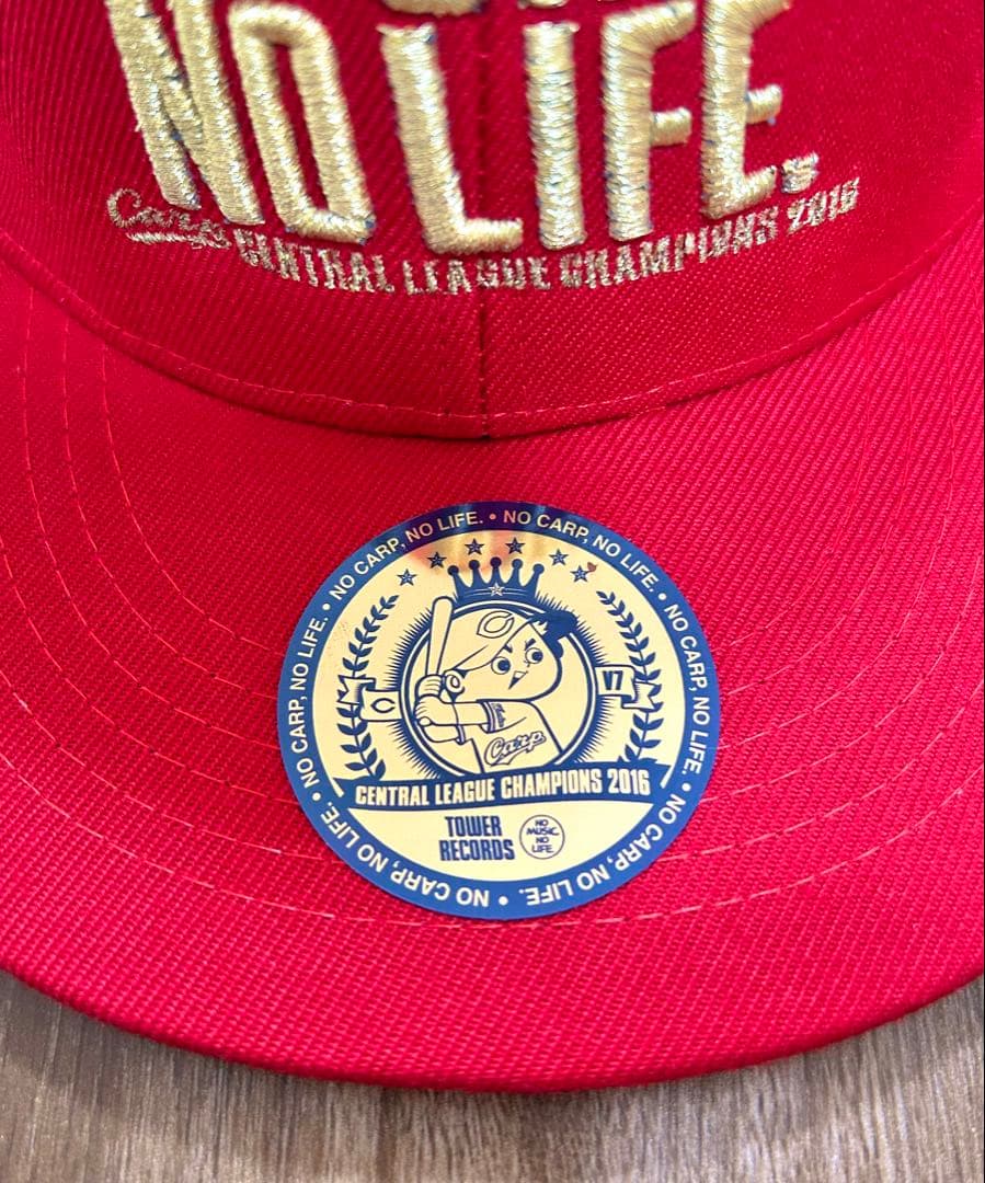 【貴重】広島東洋カープ × タワーレコード 優勝記念キャップ