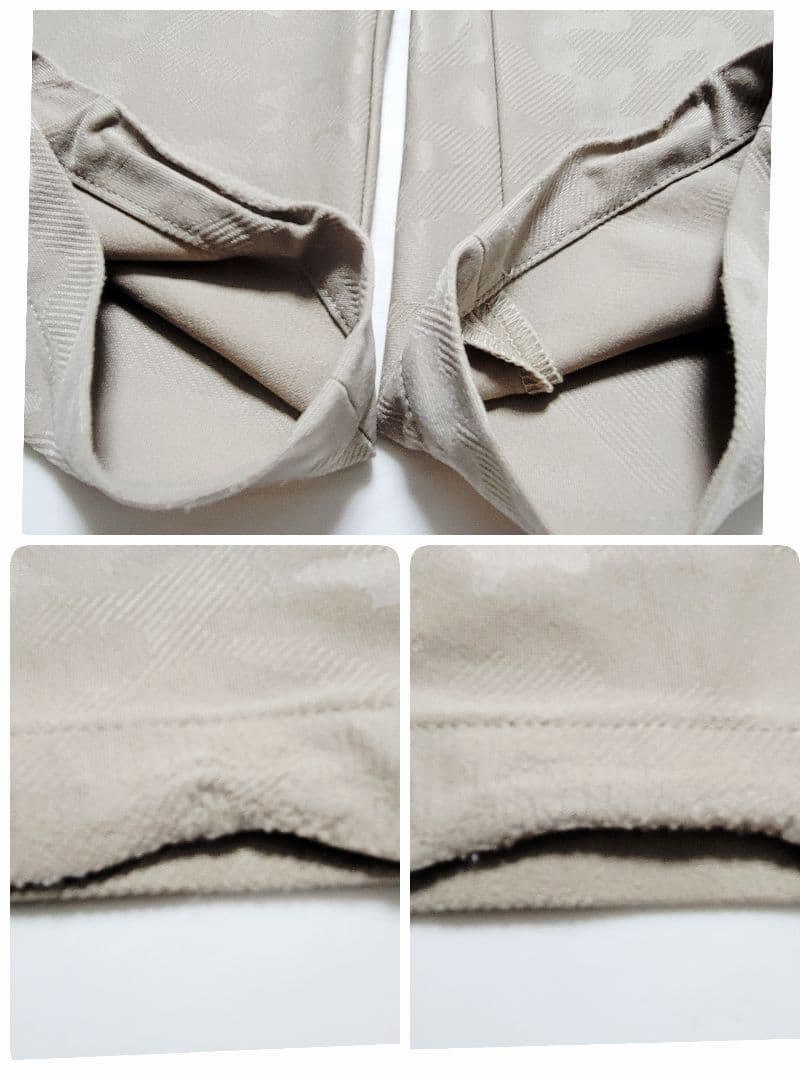 ブリーフィングゴルフ パンツ L 迷彩 ストレッチ メンズ　カモフラ　ベージュ