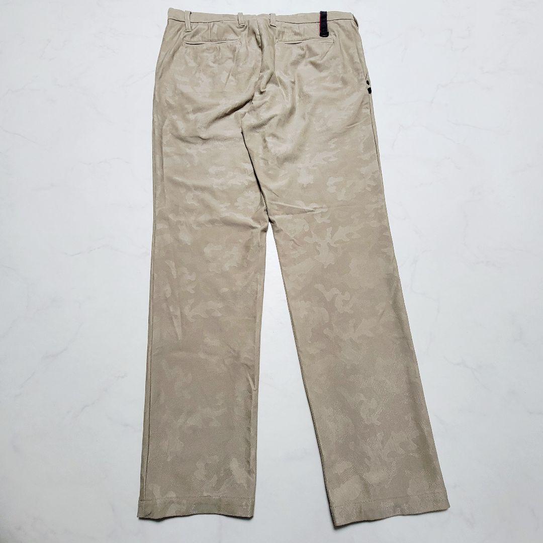 ブリーフィングゴルフ パンツ L 迷彩 ストレッチ メンズ　カモフラ　ベージュ