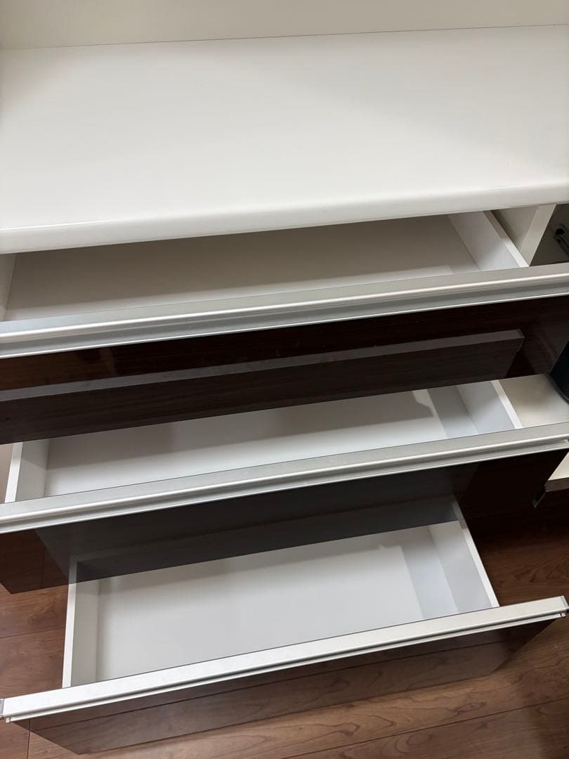 3/19まで【美品】ニトリ　食器棚　リガーレ　キッチンボード