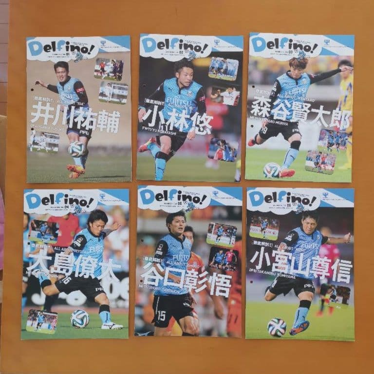 レア☆3年分☆川崎フロンターレ デルフィーノ 2014年 2015年 2016年