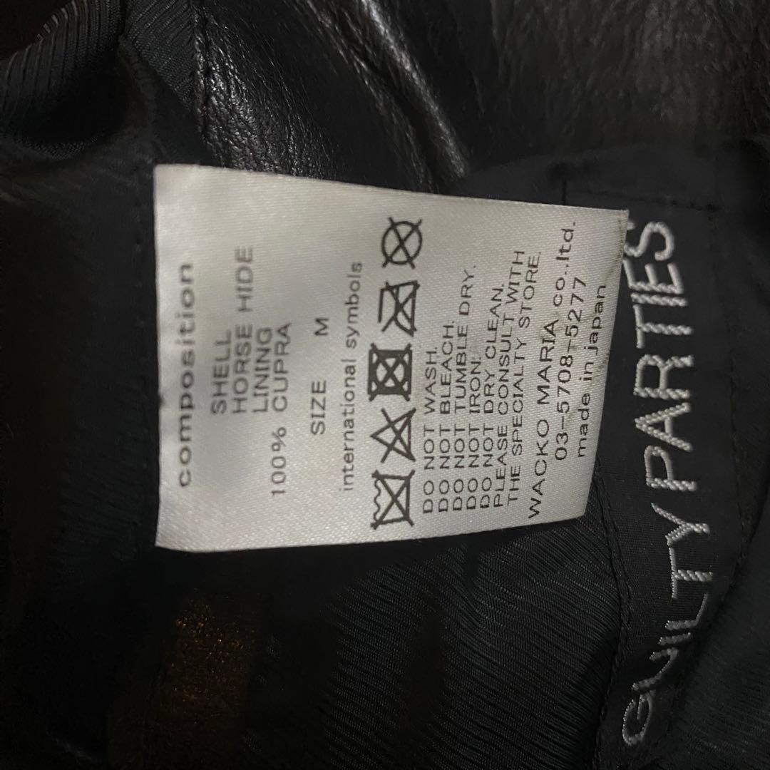 LEATHER WESTERN JACKET レザー　wacko maria