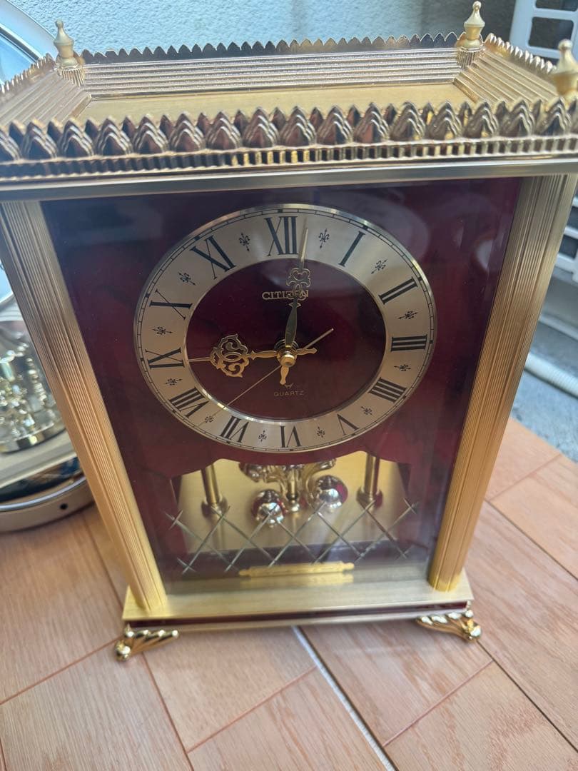 8個の置き時計セット citizen seiko ….