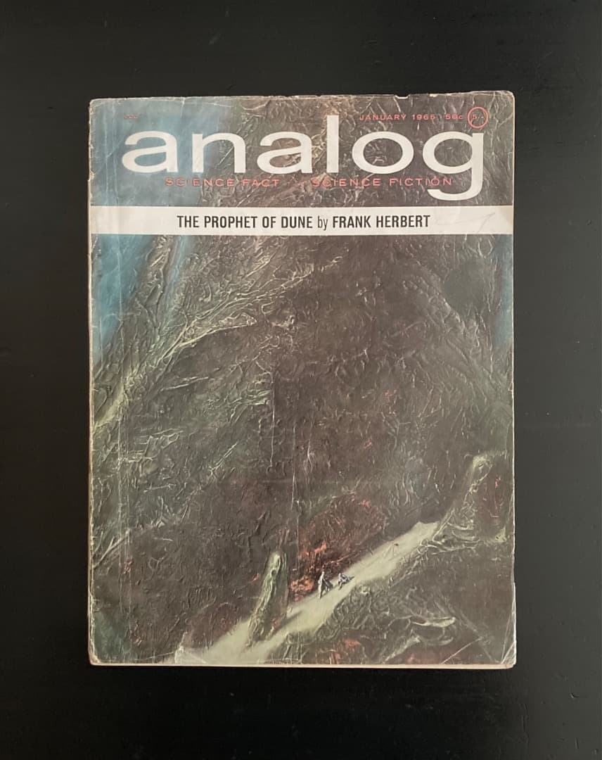 No.789《激レア》『雑誌 Analog（アナログ）』DUNE 初出掲載号2冊