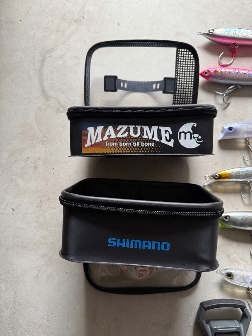 ルアー　大型プラグ、ジグ　マリア、釣り道具など