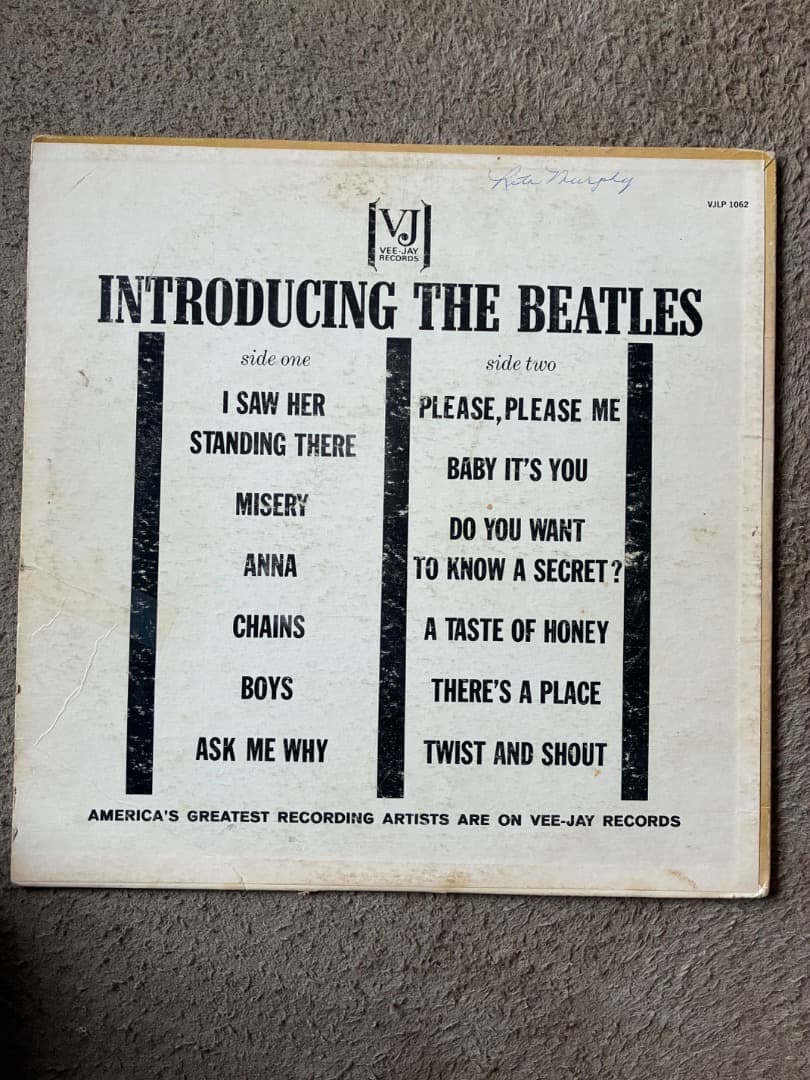 洋楽 Introducing The Beatles