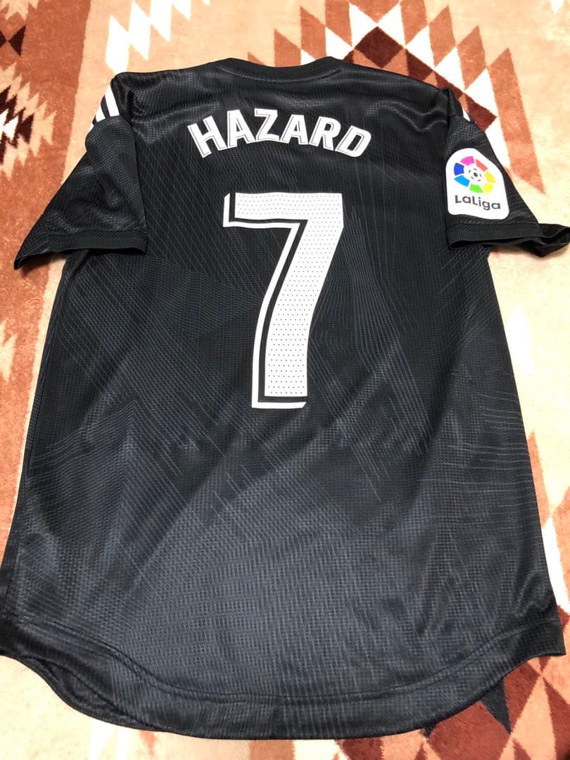 21 22 リーガ　アウェイ　レアル・マドリー　エデン・アザール支給品