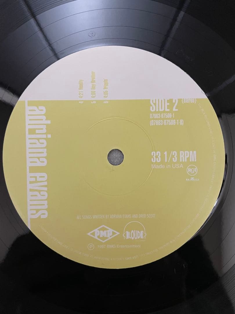 【美品レア・USオリジナル】Adriana Evans アルバム レコード