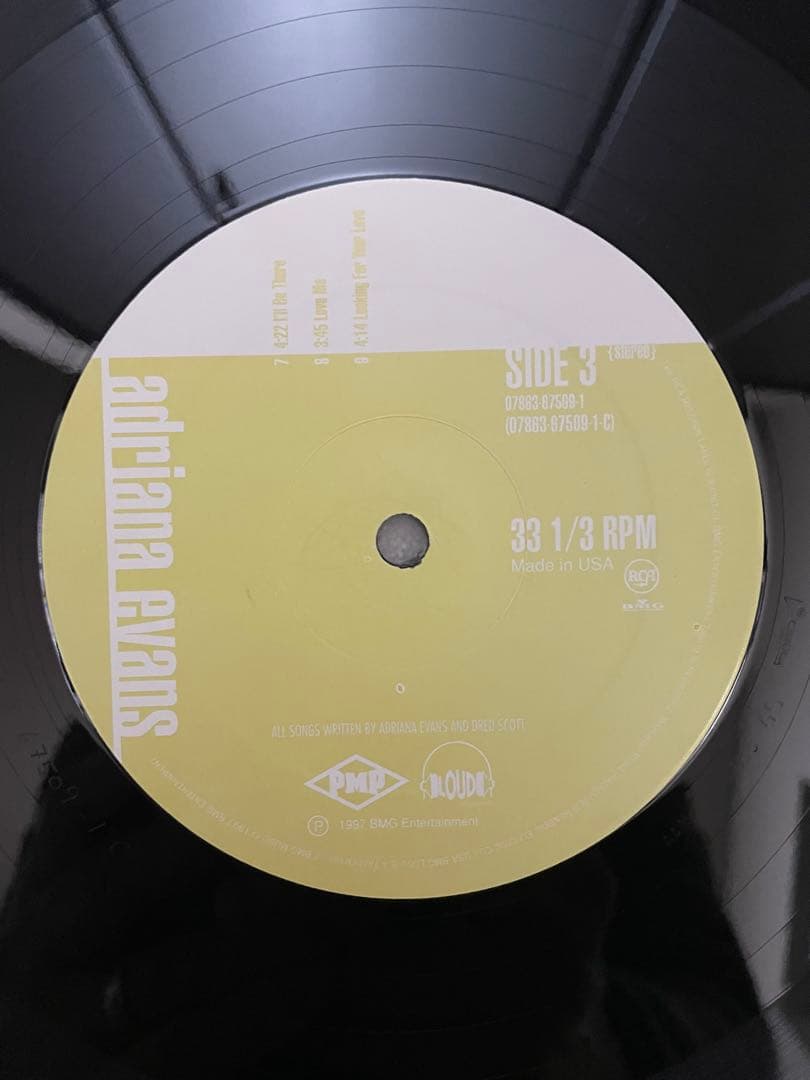 【美品レア・USオリジナル】Adriana Evans アルバム レコード