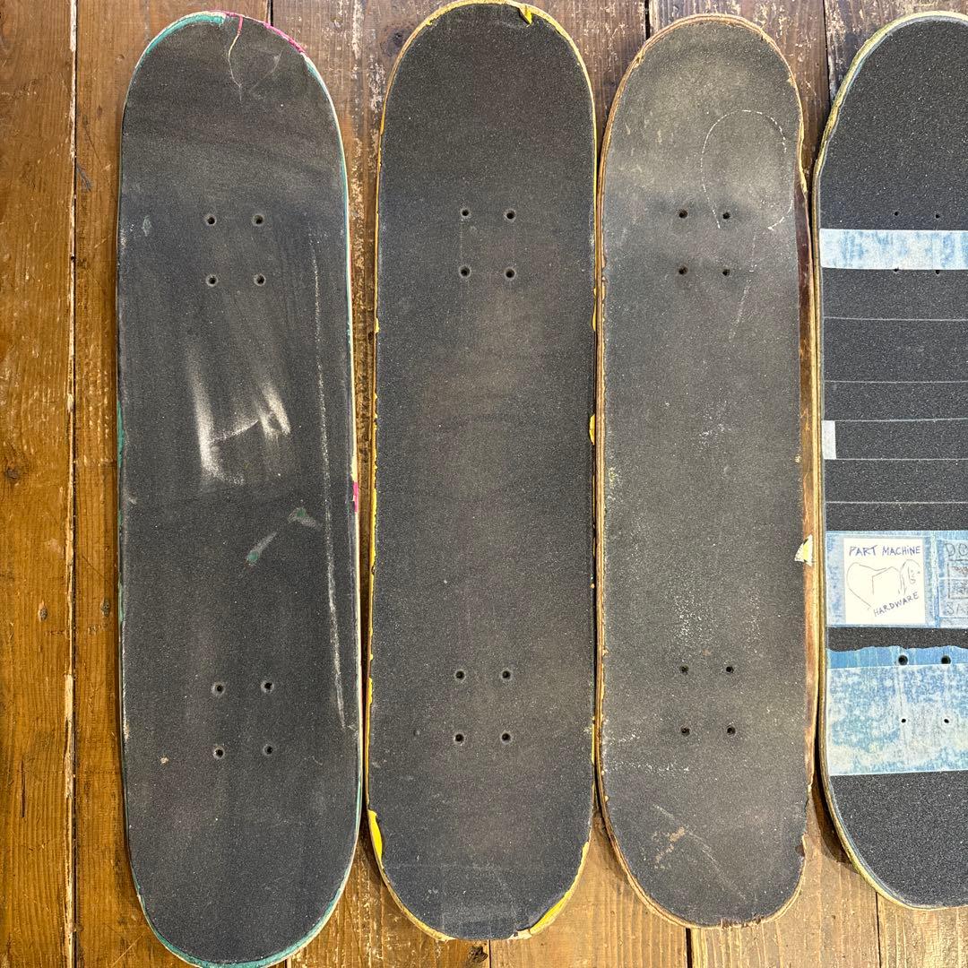 スケボー　中古　デッキ　8.0 インチ　まとめ　6枚セット
