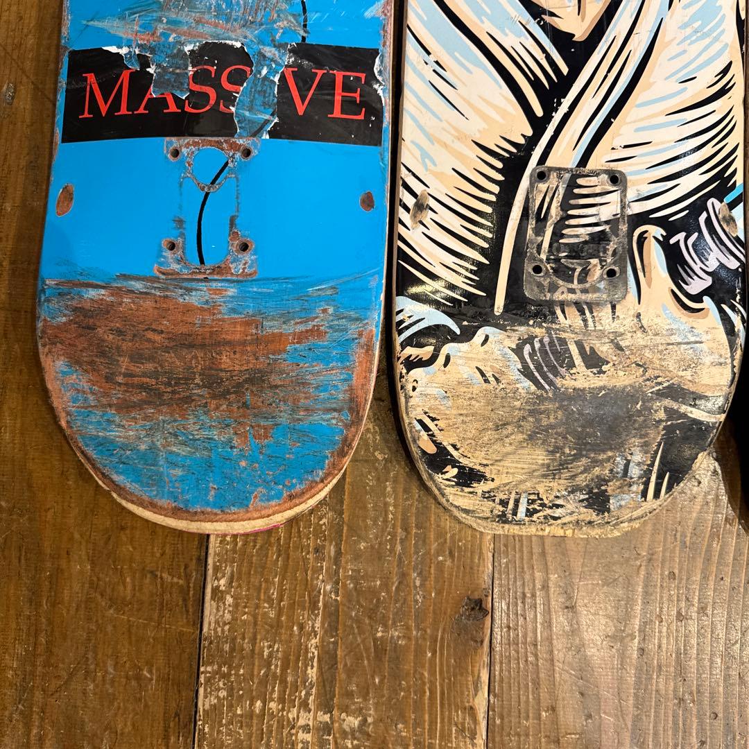 スケボー　中古　デッキ　8.0 インチ　まとめ　6枚セット