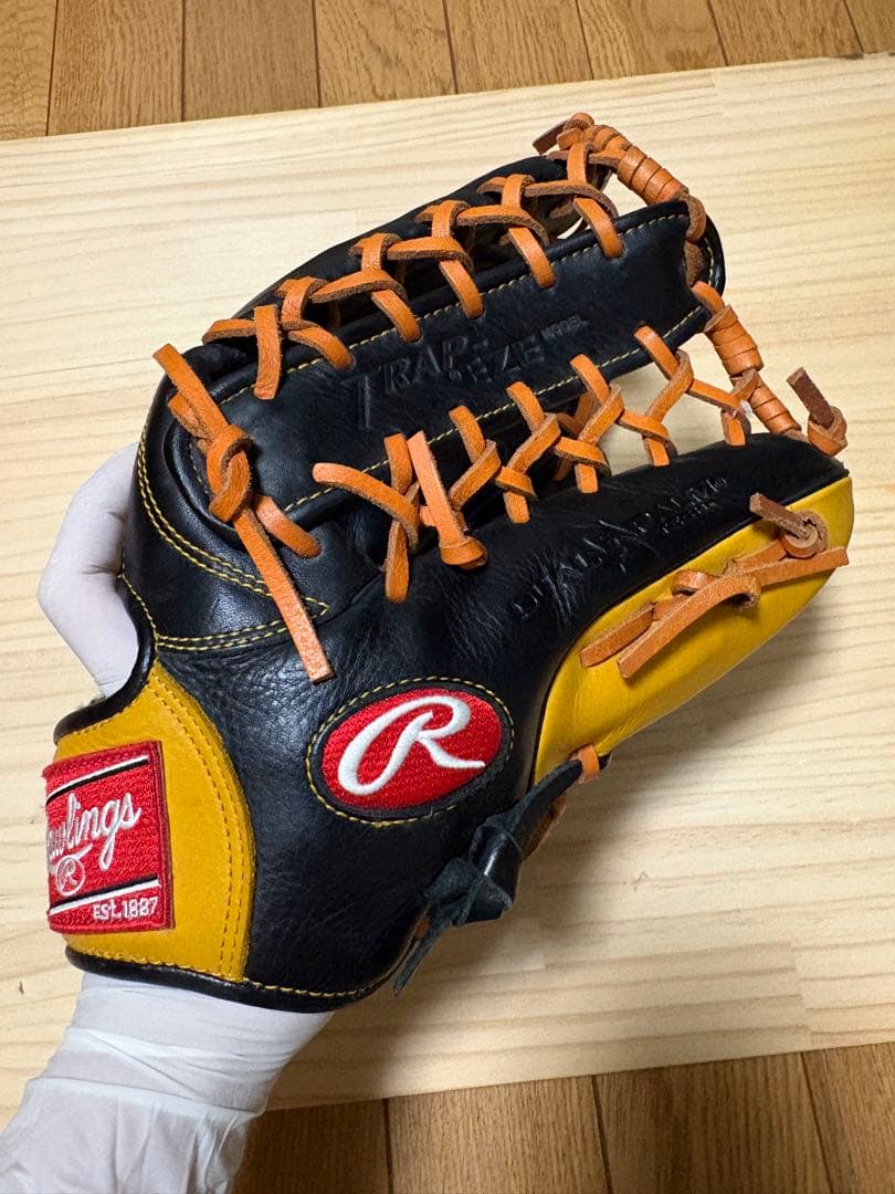 美品ローリングスRawlings PROS303-6 軟式グローブ 右投げ用