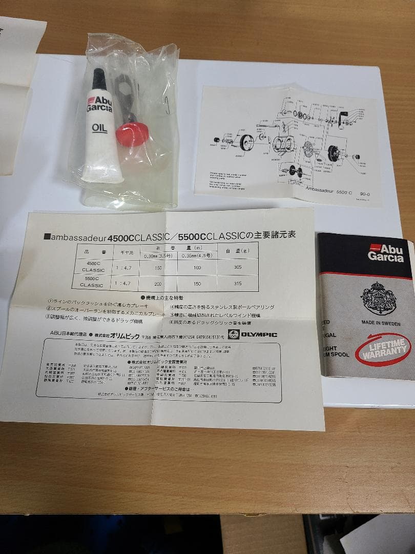 abu5500c　ブルーグレー