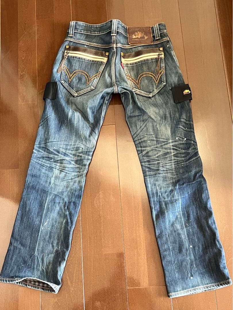 線香花火　ダイワ　エドウィン　コラボジーンズ　フィッシングスタイル